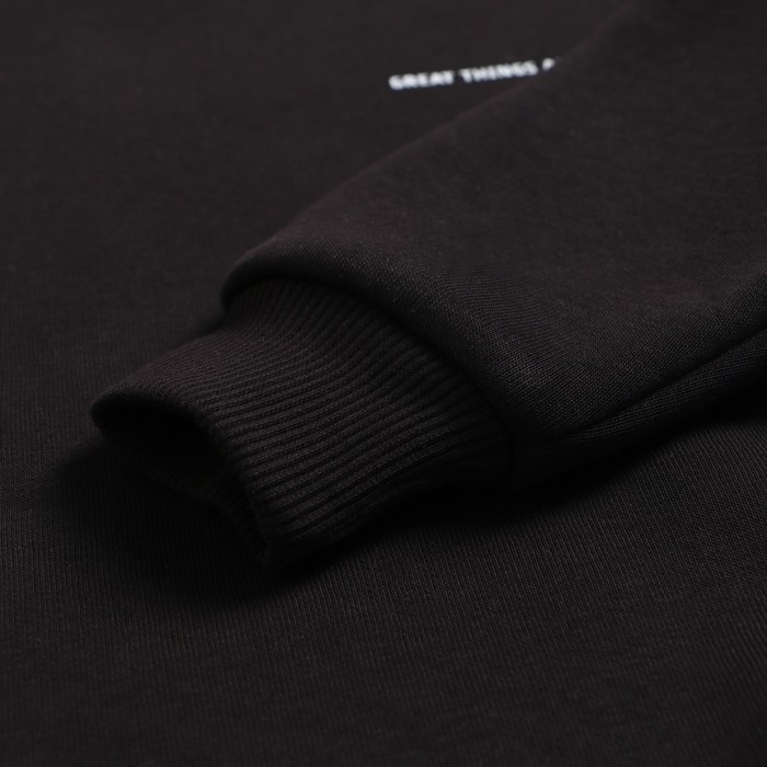 Свитшот для мальчика, цвет чёрный, размер 116 см Свитшот для мальчика, цвет чёрный, размер 116 см