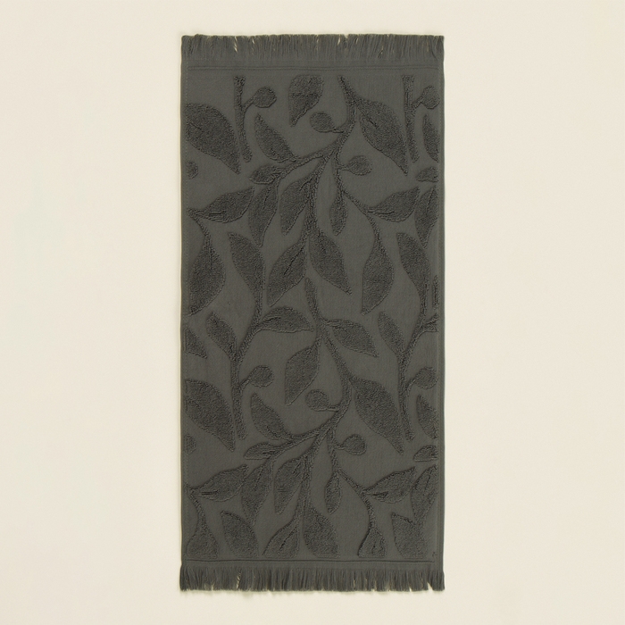 Полотенце махровое SL HOME: Boho "Олива" 30х60 см, 100% хлопок, 520 г/м2