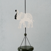 Музыка ветра металл "Слон" 4 трубки 68 см Музыка ветра металл "Слон" 4 трубки 68 см