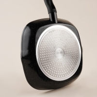 Сковорода-гриль алюминиевая с антипригарным покрытием SL Home, d=28 см, h=4,2 см, индукция, цвет чёрный Сковорода-гриль алюминиевая с антипригарным покрытием SL Home, d=28 см, h=4,2 см, индукция, цвет чёрный