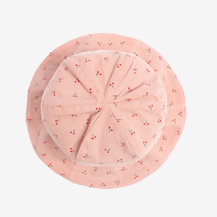 Панама детская MINAKU Панама детская MINAKU "Вишенка", цв. розовый/светло-зеленый, р-р 46