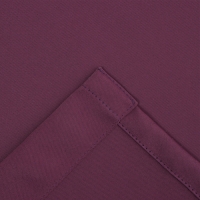 Штора портьерная Этель 145*265 см, цв.винный, блэкаут, пл. 240 г/м2