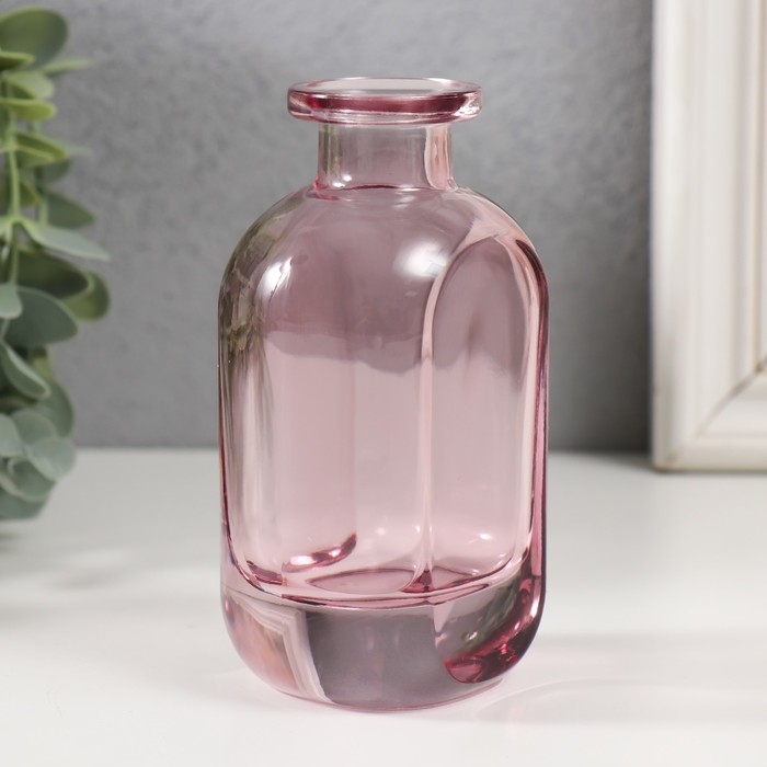 Диффузор для эфирных масел "Закат" 150 мл бордовый прозрачный 5х6,2х12 см