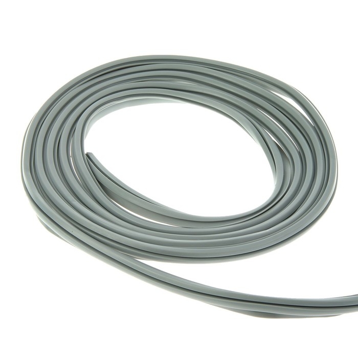 Уплотнитель универсальный для пластиковых окон, L=5 м, серый Уплотнитель универсальный для пластиковых окон, L=5 м, серый