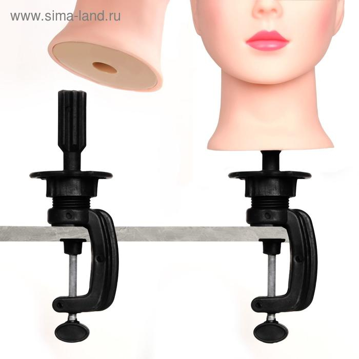 Голова учебная, искусственный волос, 55-60 см, без штатива, цвет пшеничный Голова учебная, искусственный волос, 55-60 см, без штатива, цвет пшеничный