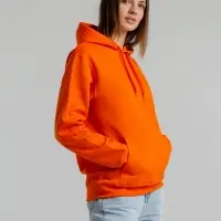 Толстовка с капюшоном Snake II оранжевая, размер XXL
