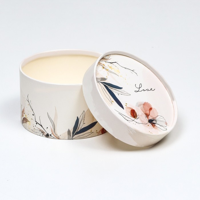 Набор шляпных коробок 3 в 1,"Love",16 х 10,14 х 9,13 х 8,5 см