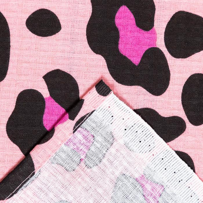 Простыня для бани Leopard 150х180&plusmn;5 см, 100% хлопок, вафельное полотно, 160 гр/м2