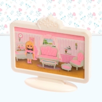 Набор мебели для кукол &laquo;Уют-6: телевизор и кресло&raquo;