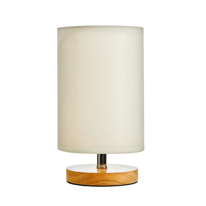 Лампа настольная 16494/1WT E27 40Вт белый 13,5х13,5х28 см RISALUX