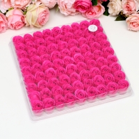 Розы мыльные фуксия, набор 81 шт Розы мыльные фуксия, набор 81 шт