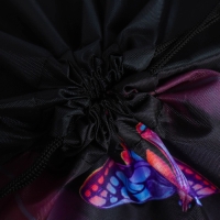 Мешок для обуви &laquo;Яркие бабочки&raquo; болоньевый материал, 30 х 40 см