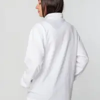 Куртка флисовая унисекс Manakin, белая, размер M/L