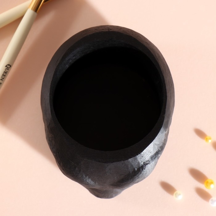 Предмет интерьера Предмет интерьера "Пришелец" высота 5 см, d-6 см черный