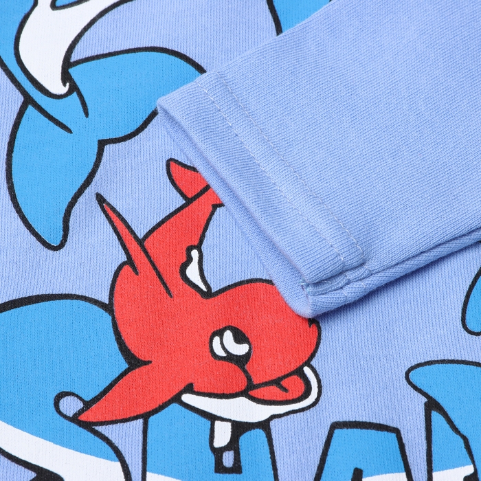 Лонгслив для мальчика, цвет голубой, рост 98 см