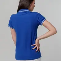 Рубашка поло женская Virma Stripes Lady, ярко-синяя, размер S