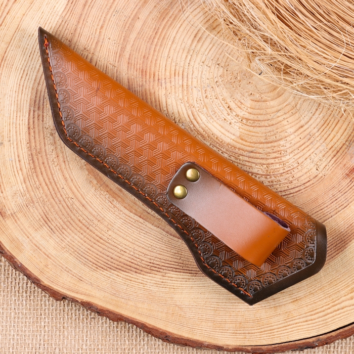 Чехол для ножа, коричневый, 17.5 см Чехол для ножа, коричневый, 17.5 см