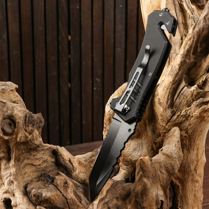 Нож складной Нож складной "Лидер" 20см, клинок 84мм/3мм, со стропорезом