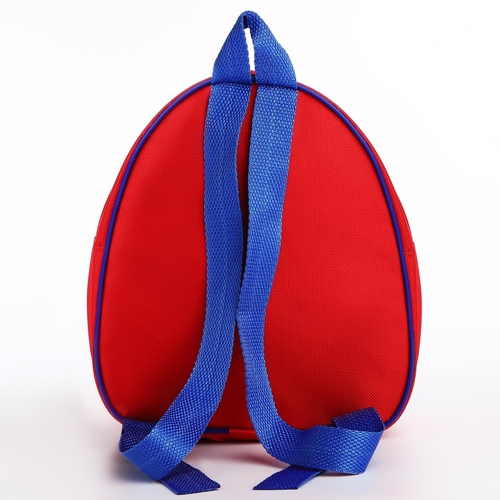 Рюкзак детский для мальчика «Крутая машина», 23х20,5 см см, отдел на молнии, цвет красный Рюкзак детский для мальчика «Крутая машина», 23х20,5 см см, отдел на молнии, цвет красный