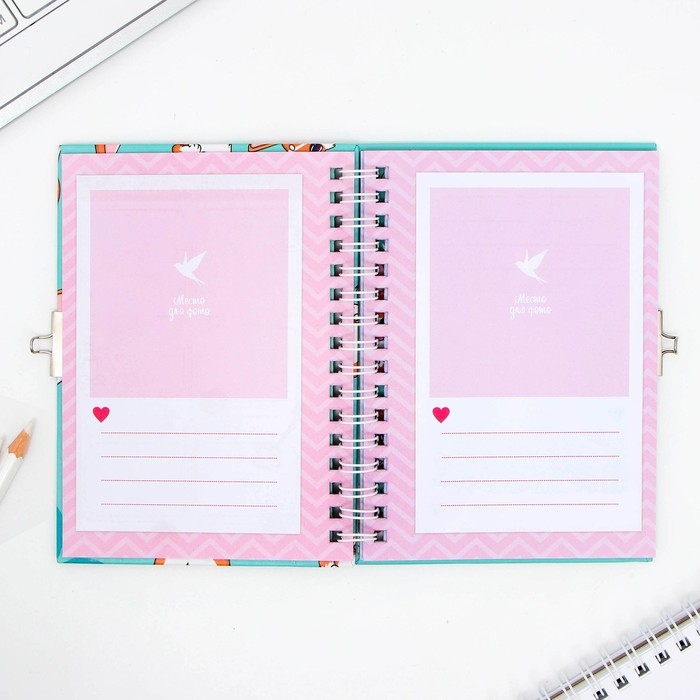 Анкета в твердой обложке на замочке &laquo;Корги&raquo;, А6 40 л