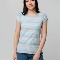 Футболка женская RAYET LADY двусторонняя, голубой/зеленый, размер XXL Футболка женская RAYET LADY двусторонняя, голубой/зеленый, размер XXL