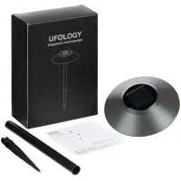 Светильник на солнечной батарее Ufology, темно-серый (графит) Светильник на солнечной батарее Ufology, темно-серый (графит)