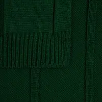 Плед Bambolay, темно-зеленый