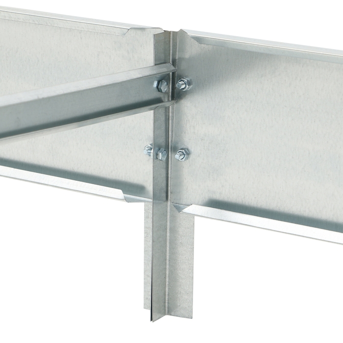 Грядка оцинкованная, компакт, 295 &times; 100 &times; 15 см, Greengo