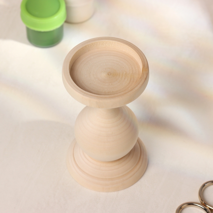 Заготовка для творчества Заготовка для творчества "Подсвечнк" 10х6 см, d=5 см