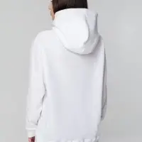 Худи флисовое унисекс Manakin, белое, размер M/L