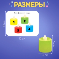 Развивающий набор «IQ-фонарики» Развивающий набор «IQ-фонарики»