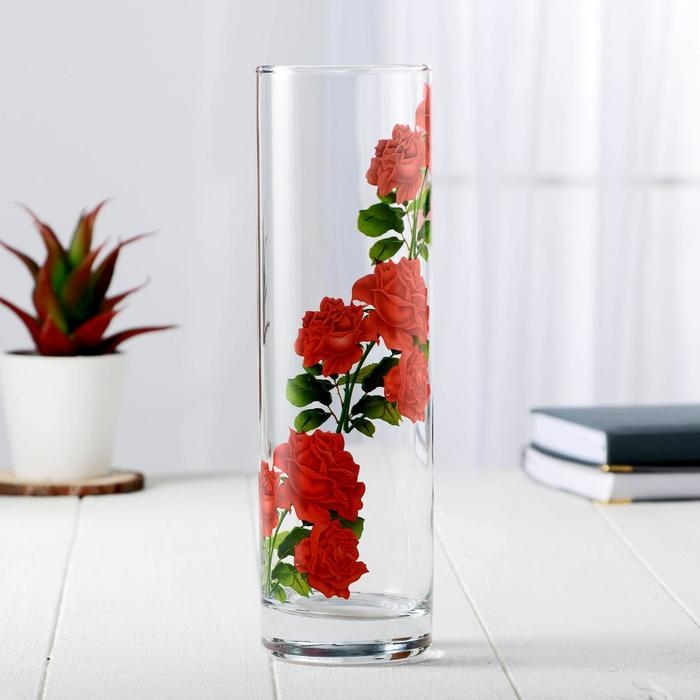 Ваза FLORA Ваза FLORA "Цветочная поляна" 7,5х26,5см МИКС