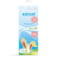 Подгузники &laquo;Lovular&raquo; Солнечная серия, L 8-15кг, 42 шт