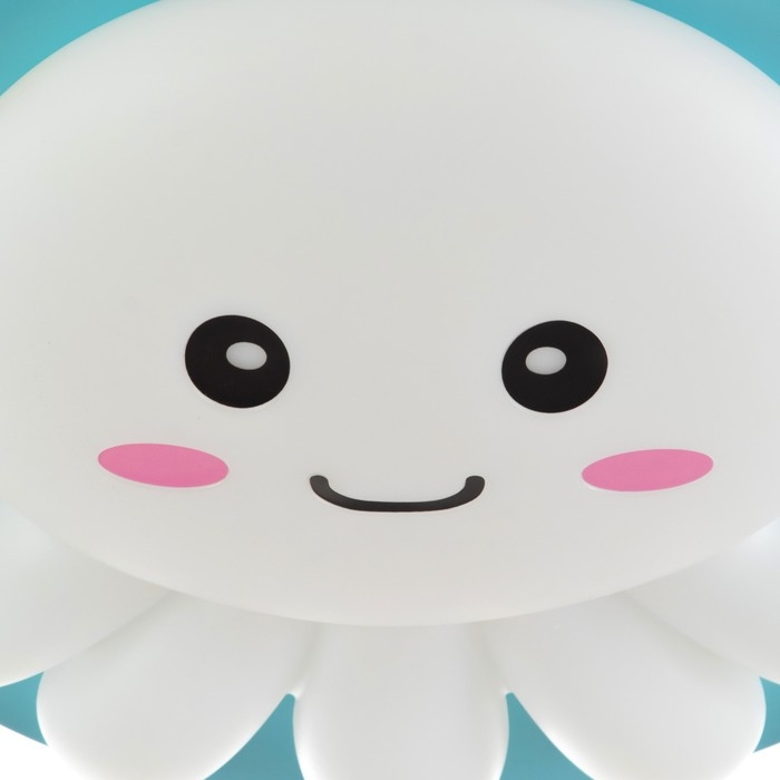 Люстра с ПДУ Люстра с ПДУ "Осьминожка" 1хLED 92Вт 3000-6000К синий 47х47х8,5 см BayerLux