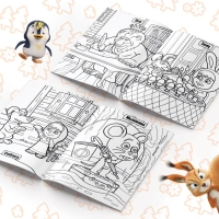 Раскраска 16 стр., А4, «Маша и Медведь» Раскраска 16 стр., А4, «Маша и Медведь»