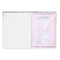 Папка для свидетельства о заключении брака &laquo;Мы семья&raquo;, А4.