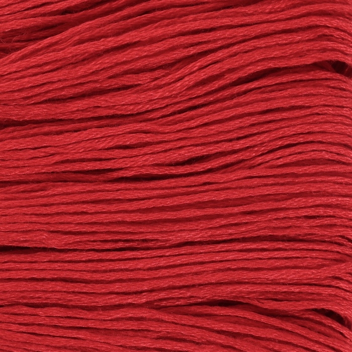 Набор ниток мулине №321, 8 &plusmn; 1 м, 6 шт, цвет тёмно-красный