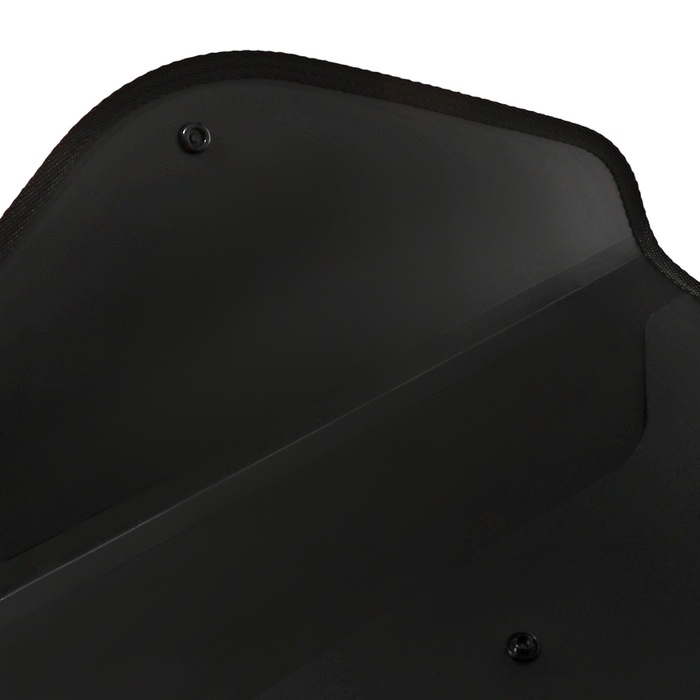 Папка-конверт на кнопке А4, 600 мкм, ErichKrause Megapolis, обшитая, непрозрачная, микс