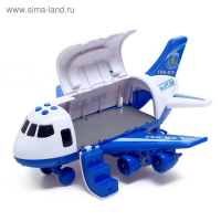 Парковка &laquo;Полицейский самолет&raquo;, световые и звуковые эффекты