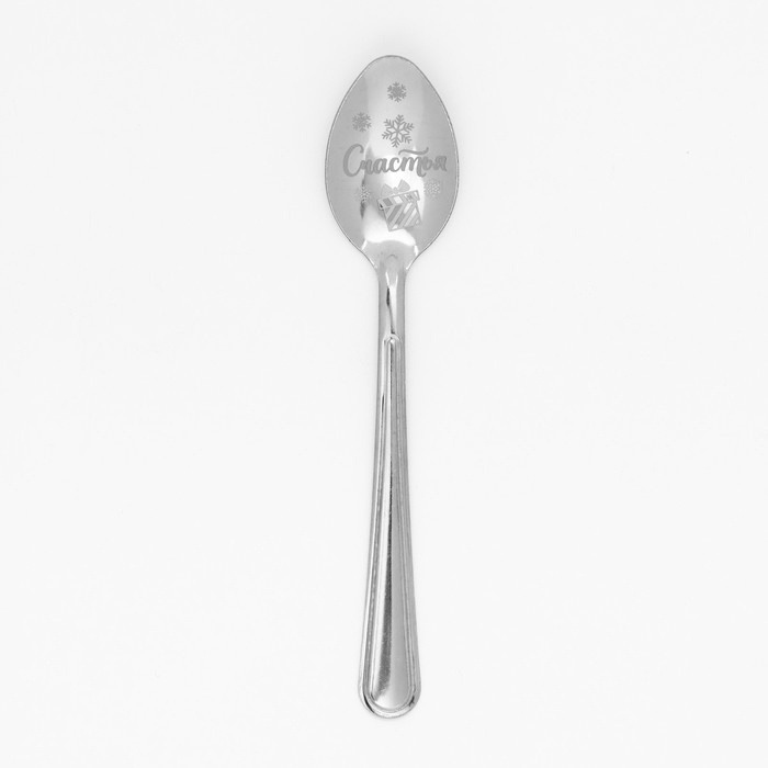 Ложка сувенирная на открытке &laquo;Новогодняя коллекция: Подарок этот пригодится&raquo;, 3 х 14 см