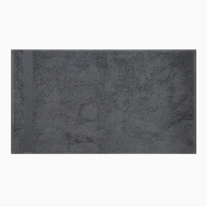 Полотенце махровое Love Life "Пассат" 50*90 см, темно-серый, 100% хл, 450 гр/м2