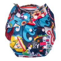 Трусики-подгузник, многоразовый &laquo;Океан&raquo; на кнопках (S,М,L), Крошка Я