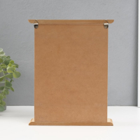 Ключница дерево 6 крючков "Белые пальмовые листья" 25,5х20,5х6,5 см   МИКС