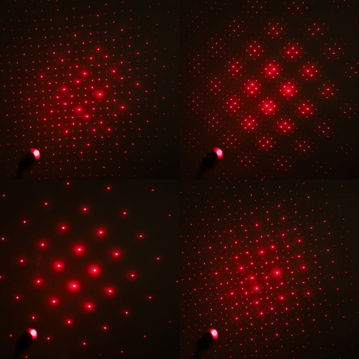 Проектор звездного неба в салон авто от USB, звездное небо, красный Проектор звездного неба в салон авто от USB, звездное небо, красный