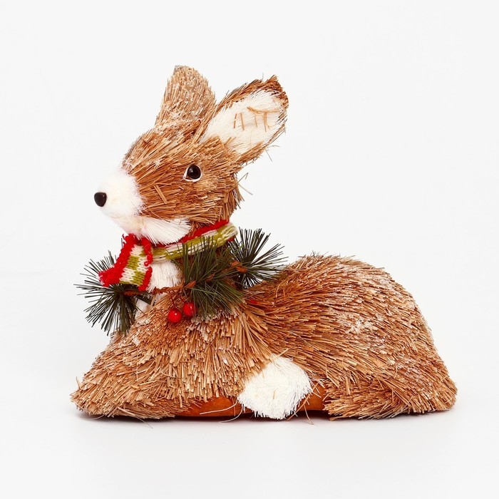 Декоративный сувенир из природных материалов &laquo;Оленёнок&raquo; 23,5 &times; 11 &times; 21 см