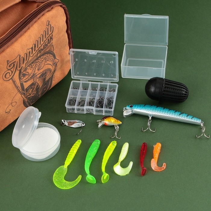 Набор рыболовных принадлежностей &laquo;Лучший рыбак&raquo;, 13 предметов