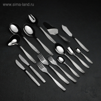 Набор столовый «Уралочка», 60 предметов, толщина 2 мм, декоративная коробка, цвет серебряный Набор столовый «Уралочка», 60 предметов, толщина 2 мм, декоративная коробка, цвет серебряный