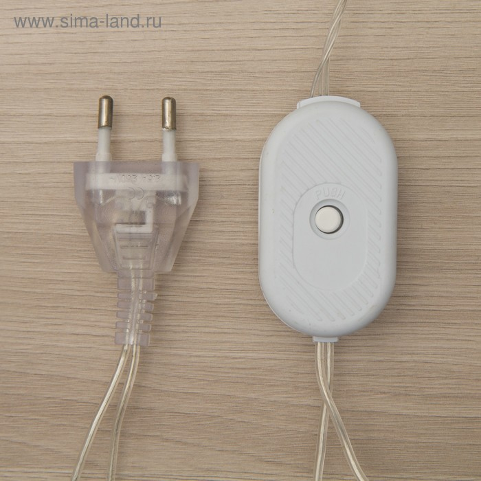 Светодиодная фигура &laquo;Снеговик-фигурист&raquo; 20 &times; 29 &times; 17 см, акрил, 24 LED, 220 В, свечение белое