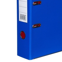 Папка-регистратор А4, 75 мм, Lamark, ПВХ, двухстороннее покрытие, металлическая окантовка, карман на корешок, собранная, синий/розовый Папка-регистратор А4, 75 мм, Lamark, ПВХ, двухстороннее покрытие, металлическая окантовка, карман на корешок, собранная, синий/розовый