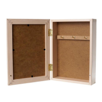 Ключница "Ключи от счастья" молочный дуб 15х21 см МИКС